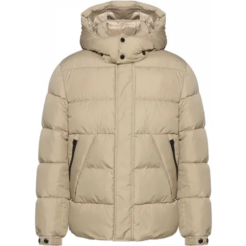 Hooded Puffer Jacket - H-Corbinian3 , male, Sizes: S, L, M, XL - Boss - Modalova