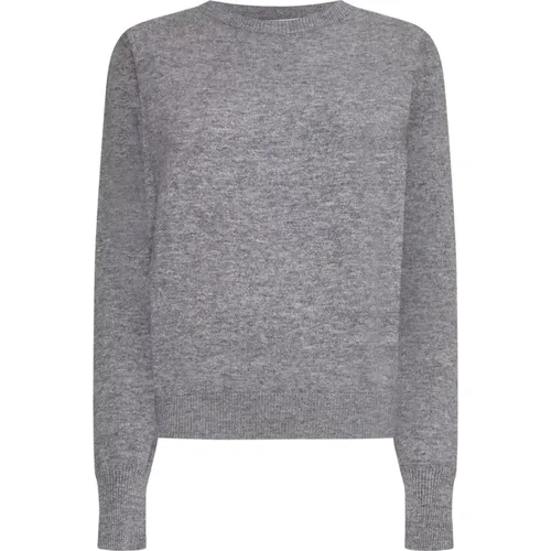 Hellgrau Pullover Kollektion , Damen, Größe: S - KAOS - Modalova