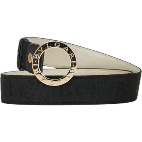 Pre-owned Canvas belts , female, Sizes: ONE SIZE - Bvlgari Vintage - Modalova