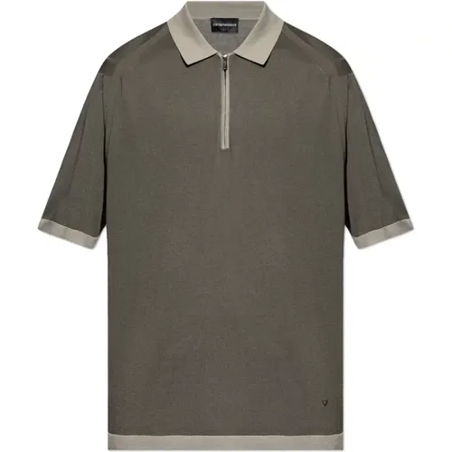 Polo mit Logo , Herren, Größe: S - Emporio Armani - Modalova