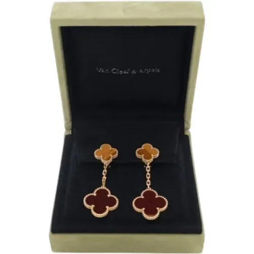 Pre-owned Metal earrings , female, Sizes: ONE SIZE - Van Cleef & Arpels Pre-owned - Modalova