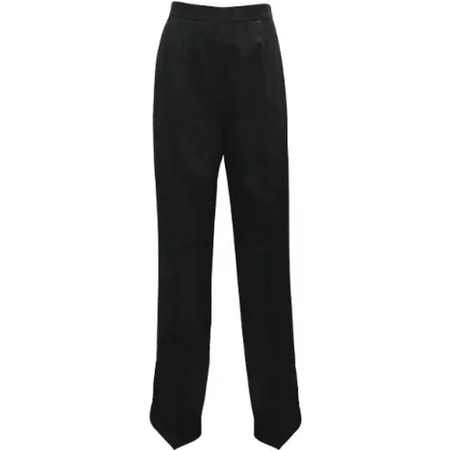 Pre-owned Wool bottoms , female, Sizes: M - Saint Laurent Vintage - Modalova