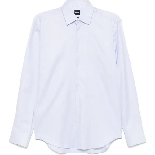 Classic Regular Fit Shirt , male, Sizes: 3XL, XL, 2XL, 4XL - Hugo Boss - Modalova