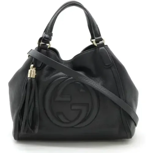 Pre-owned Leather gucci-bags , female, Sizes: ONE SIZE - Gucci Vintage - Modalova