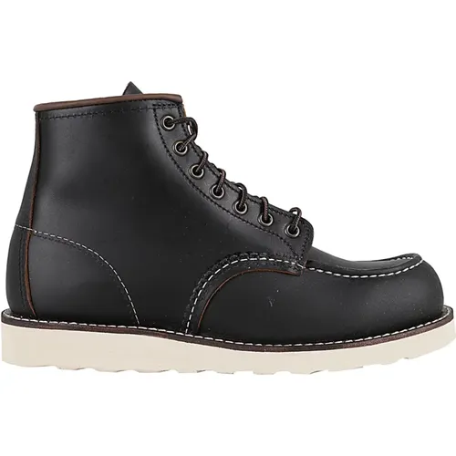 Klassische Moc Toe Arbeitsstiefel , Herren, Größe: 41 1/2 EU - Red Wing Shoes - Modalova