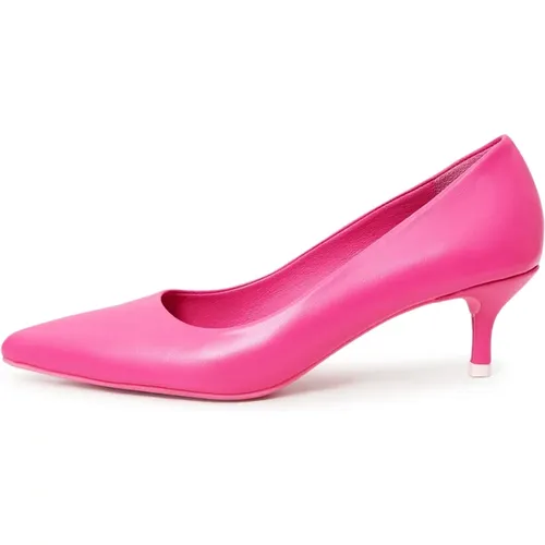 Elegant Luxe Pumps - Fuchsia , Damen, Größe: 38 EU - Cesare Gaspari - Modalova