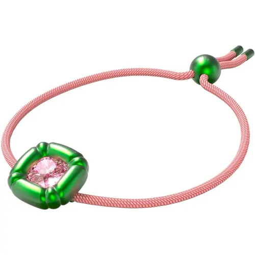 Dulcis Armband Grün-Rosa Kissenschliff - Swarovski - Modalova