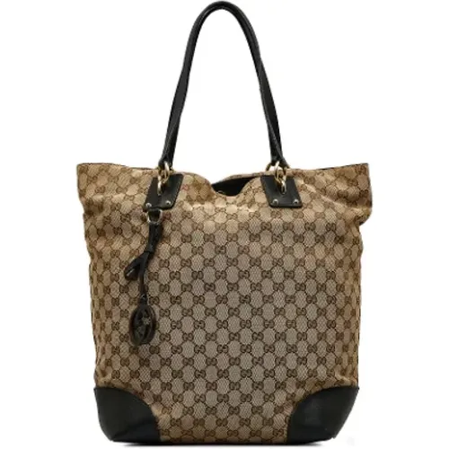 Pre-owned Canvas gucci-bags , female, Sizes: ONE SIZE - Gucci Vintage - Modalova