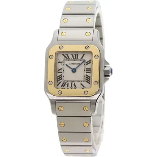 Pre-owned Stainless Steel watches , female, Sizes: ONE SIZE - Cartier Vintage - Modalova