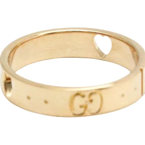 Pre-owned Rose Gold rings , female, Sizes: ONE SIZE - Gucci Vintage - Modalova