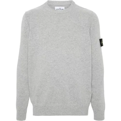 Grey Sweatshirt Aw24 , male, Sizes: 2XL - Stone Island - Modalova