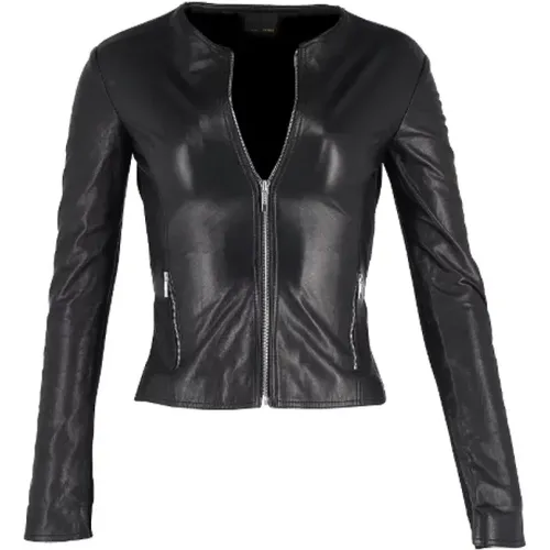 Pre-owned Leather outerwear , female, Sizes: M - Fendi Vintage - Modalova