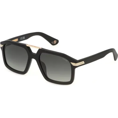 Matte Sunglasses Forty 1 , male, Sizes: 56 MM - Police - Modalova