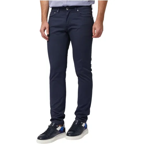 Slim-fit Jeans , Herren, Größe: 4XL - Harmont & Blaine - Modalova