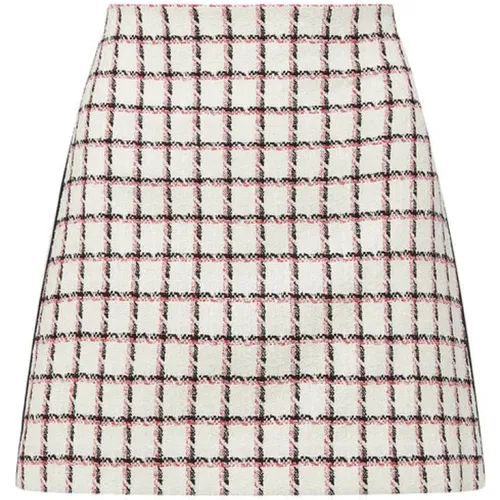 Graphic Tweed Skirt , female, Sizes: M - Veronica Beard - Modalova