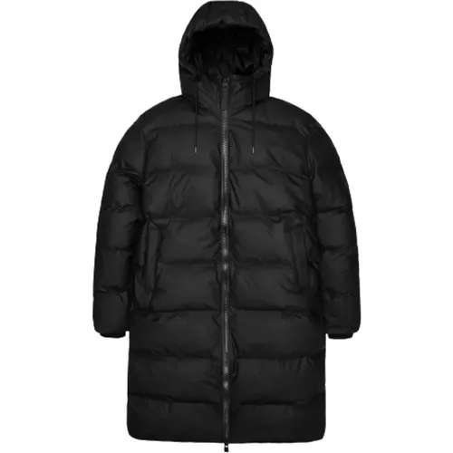 Alta Long Puffer Jacket , male, Sizes: S, L, XL - Rains - Modalova