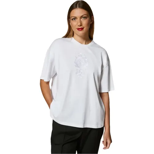 T-Shirt Valoroso , Damen, Größe: M - Marina Rinaldi - Modalova
