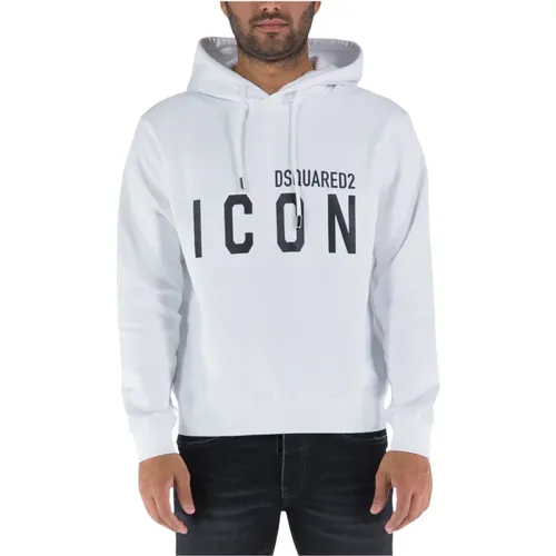 Hoodies , male, Sizes: L, XL - Dsquared2 - Modalova