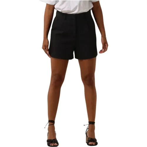 Schwarze Sommer Shorts für Frauen , Damen, Größe: L - Envii - Modalova