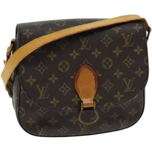 Pre-owned Canvas shoulder-bags , female, Sizes: ONE SIZE - Louis Vuitton Vintage - Modalova