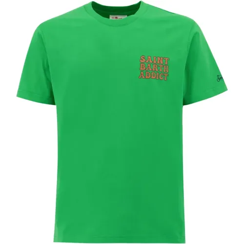 T-shirt , male, Sizes: L - MC2 Saint Barth - Modalova