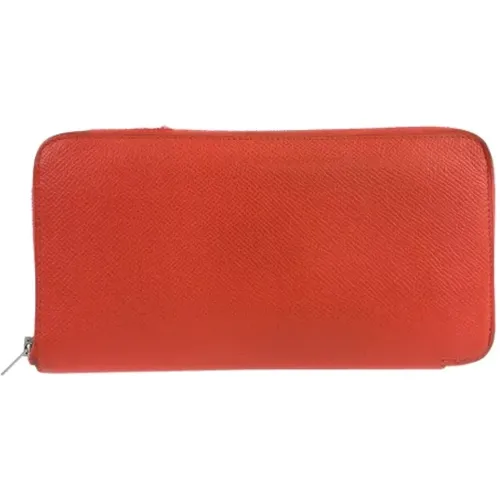 Pre-owned Leather wallets , female, Sizes: ONE SIZE - Hermès Vintage - Modalova