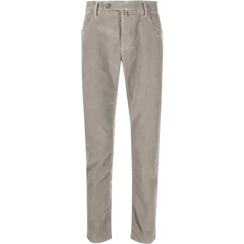 Grey Jeans for Men Aw24 , male, Sizes: W34, W38 - Incotex - Modalova