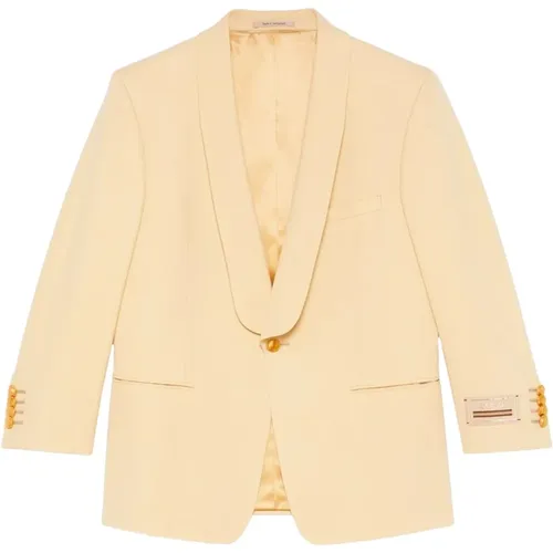 Blazer Jacket , male, Sizes: L - Gucci - Modalova