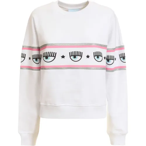 Sweatshirt , Damen, Größe: M - Chiara Ferragni Collection - Modalova