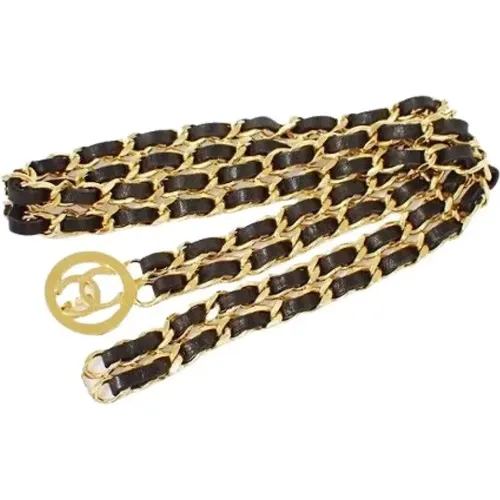 Pre-owned Metal belts , female, Sizes: ONE SIZE - Chanel Vintage - Modalova