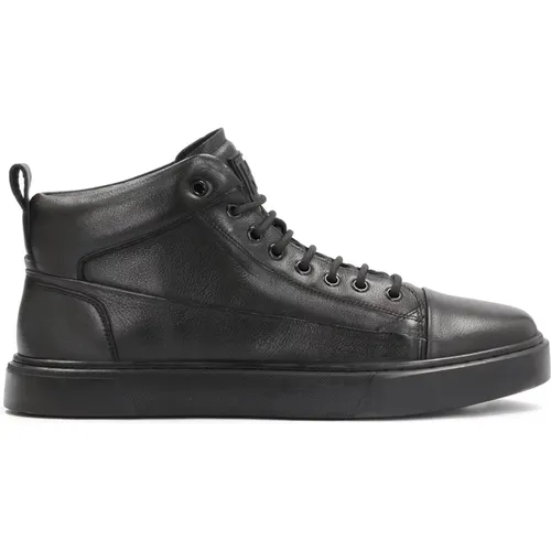 Moderne Ledersneaker Trendy Design , Herren, Größe: 40 EU - Kazar - Modalova