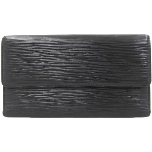 Pre-owned Leather wallets , female, Sizes: ONE SIZE - Louis Vuitton Vintage - Modalova