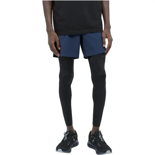 Leichte Shorts mit Kontrastpaneelen , Herren, Größe: L - ON Running - Modalova