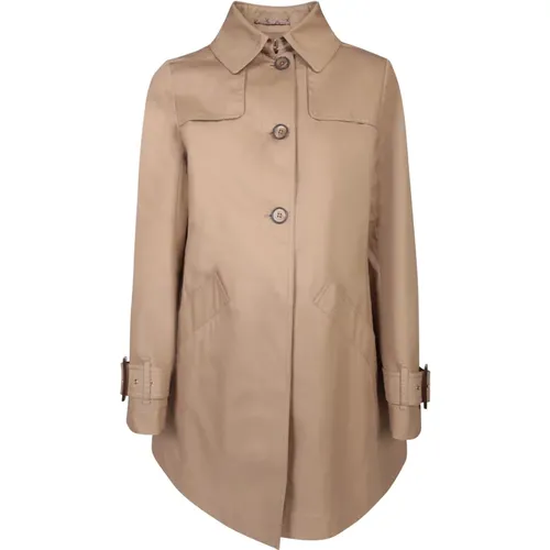 Trench Coat Elegant Style , female, Sizes: M, L - Herno - Modalova