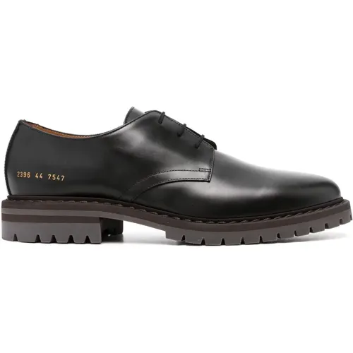 Officers Derby 2396 , male, Sizes: 12 UK, 10 UK, 8 UK, 9 UK, 11 UK, 7 UK - Common Projects - Modalova