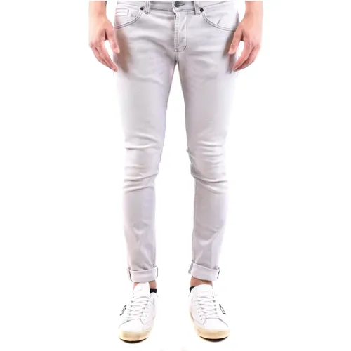 Slim Fit Trousers , male, Sizes: W32 - Dondup - Modalova