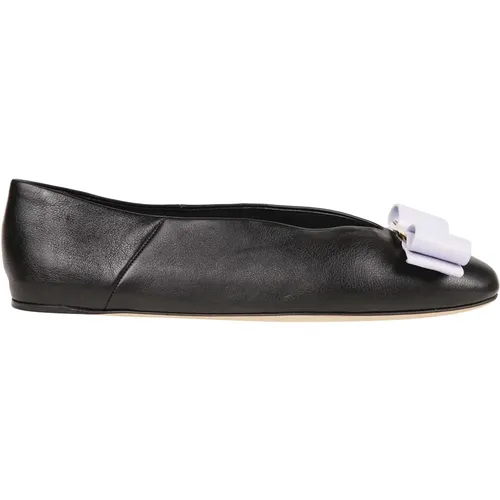 Elegant Ballet Flats for Women , female, Sizes: 2 1/2 UK - Salvatore Ferragamo - Modalova