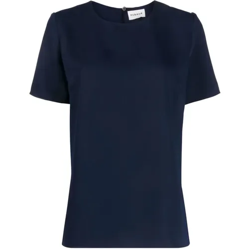 Short sleeve blouse , female, Sizes: L, 2XL, M, S - P.a.r.o.s.h. - Modalova