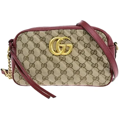 Pre-owned Canvas schultertasche - Gucci Vintage - Modalova