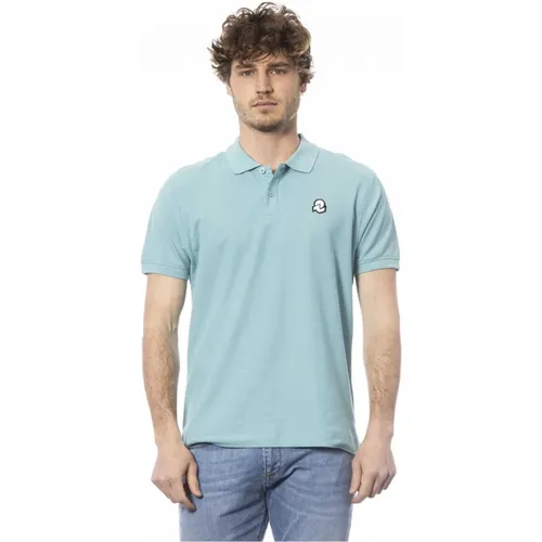 Klassisches Polo mit Logo-Detail , Herren, Größe: M - Invicta - Modalova