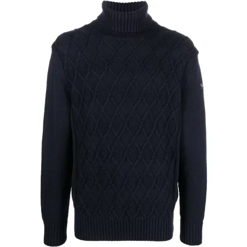 Woollen turtleneck sweater , male, Sizes: L, 2XL, XL, M - PAUL & SHARK - Modalova