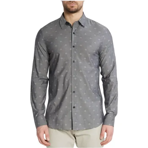 Casual Shirts , Herren, Größe: L - Guess - Modalova