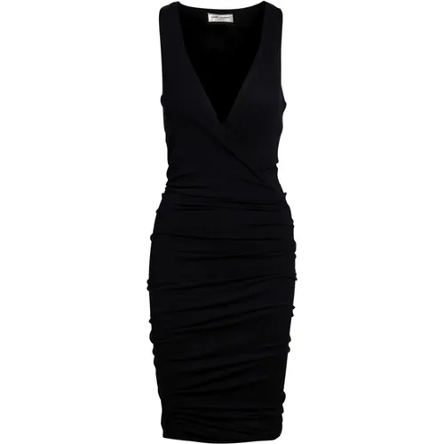 Long Womens Dress Elegant Style , female, Sizes: M, S - Saint Laurent - Modalova