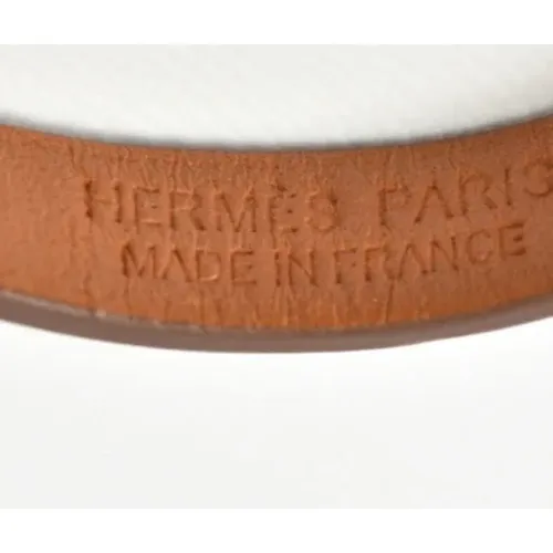 Pre-owned Hermès Leather Bracelet , female, Sizes: ONE SIZE - Hermès Vintage - Modalova