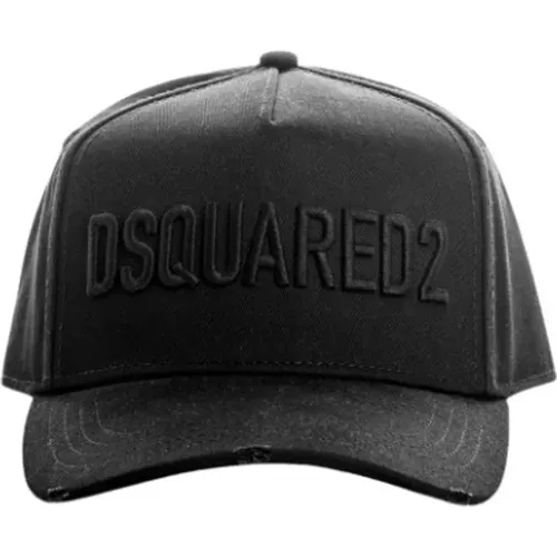 Bunte Logo Kappe mit Verstellbarem Riemen - Dsquared2 - Modalova