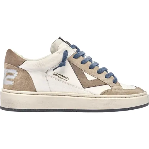 Beige Sneakers Mod. Kyle , Herren, Größe: 41 EU - 4B12 - Modalova