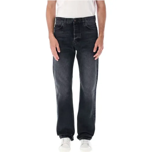 Washed Relaxed-Fit Blake Denim Jeans , male, Sizes: W31, W36, W33, W34 - Haikure - Modalova