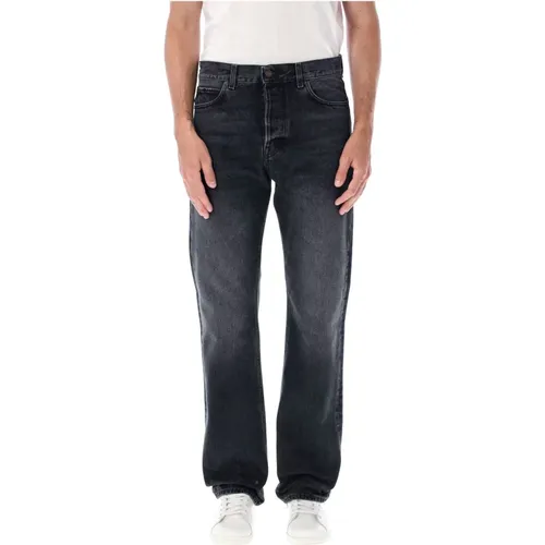 Washed Relaxed-Fit Blake Denim Jeans , male, Sizes: W31, W36, W33, W34, W32 - Haikure - Modalova