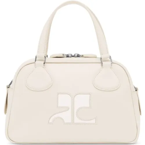 Womens Bags Handbag Grey Ss24 , female, Sizes: ONE SIZE - Courrèges - Modalova