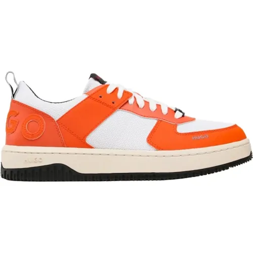 Low-Top Kilian Tennis Sneakers , male, Sizes: 9 UK - Hugo Boss - Modalova